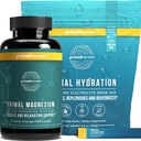 Hydratatiepoeder & Magnesium Complex supplementen voor mannen door Primal Oogst, bundel