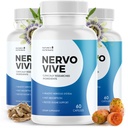 Nervovive Nerve Support Supplement - Geavanceerde Formule Zenuw Health Supplementen, Alle natuurlijke krachtige supplement, Maximale sterkte voor de algehele gezondheid en wellness - 60 capsules, 3 maanden levering