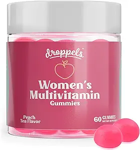 Drolppels Multivitamine Gummy's voor vrouwen met foliumzuur, vitamine A, D, C, E, K, B6, B12, Biotin & More 