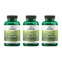 Swanson Milk Thistle - Herbal Lever Ondersteuning Supplement - Natuurlijke formule helpen bij het behoud van de algehele gezondheid en welzijn - (100 capsules, 500 mg Elke) 3 Pack