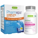 Geavanceerde Prenatale Multivitamine & Pharmepa Complete EPA DHA rTG Omega 3 1000mg Zwangerschapsondersteuningsbundel, door Igennus