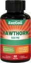 Hawthorn Berry Capsules-Antioxidant, Circulatie Support-Hawthorne Supplement- 60 Capsules Vegan, Non-GMO