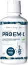 TeraGanix Organic Liquid Probiotic (30 Day Supply), Gut Health Supplement, Dr. Formulated for Adults & Kids, Improves Immune Function, Digestion & Nutrient Absorption, 6 Mil CFU/ml ﻿(16 fl oz)﻿