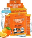 KEY NUTRIËNTEN Electrolytes Powder Packets 20 Pack - No Sugar, Delicious Tangy Orange, Hydration Packets with Electrolyte Powder for Refreshing Electrolyte Drink Mix Packets - Zero Calories