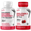 Nature's Fusions Nutri Dihydroberine (60 capsules) & Urolithin A Diacetaat 500mg Energy Booster Supplement