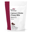 Bariatric Advantage Calcium Citrate Chewy Bites, Chocolate Flavor, 90 Ct | 500 mg Calcium Citrate, Highly Absorbable and Digestible, with Vitamin D3, Easily Chewable Calcium Supplement