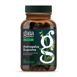 Gaia Kruiden Astragalus Supreme - Immune en Antioxidant Ondersteuning Kruidensupplement - met Astragalus Root, Schisandra Berry en Ligustrum - 120 Vegan Liquid Phyto-Capsules (30-Dag supply)