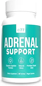 Adrenal Support Supplement - Manage Cortisol, Combat Fatigue, Boost Energy, Improve Sleep with Adaptogens & Minerals - Holistic Health & Balance