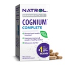 Natrol Cognium Complete, Dieetsupplement voor Brain Health, Brain Health Supplements voor volwassenen, 60 capsules, 30 dagen levering