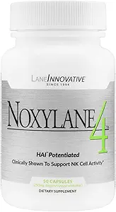Lane Innovative - Noxylane 4, Ondersteunt Immuunbescherming, Ondersteunt Peak NK Cell Activity en T en B Cel Defense (25 Servings) 2Pack