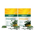 Sunlit Best Premium Chlorella & Spirulina 1000 Count Tablet Bundle voor Immune Ondersteuning, Energie, Welzijn
