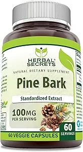 Herbal Secrets Pine Bark Extract Supplement 