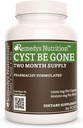 Remedy's voeding Cyst Be Gone 1.000 mg, 60 Vegan Capsules Kruiden Dieetsupplement Twee maanden Levering