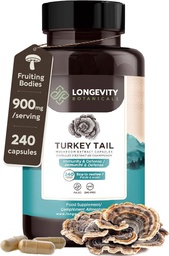 Biologische Turkije staart paddo Capsules Supplement (240) 