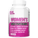 Evlutie Voeding Vrouwen Multivitamine - Volledig Spectrum Vitaminen & Mineralen, Immuun Gezondheid, Vitamine C & D, IJzer, Zink, Antioxidanten & Bioflavonoïden, Huid, Haar, Bot, Ooggezondheid, 120 tabletten, 60 dagen