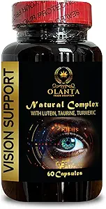 Vision Support Natural Formula - Visions Support Formula - Vision Support Supplement met zink, Beta-Caroteen & Luteïne - antioxidant Blend - 1 fles 60 capsules