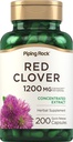 Piping Rock Red Clover 1200mg 