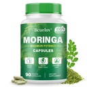 Moringa Capsules 800mg Pure Moringa Powder Capsules 