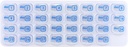 31 Dag Maandelijkse Pill Box Organizer Planner met Dagelijkse Verwijderbare Medicatie Pods, Great Travel Med Dispenser