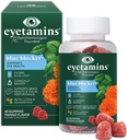 eyetamins Blue Blocker® Eye Health - 60 Lutein Gummies - Oogarts-Ontwikkeld - Ondersteuning Vision, Filter Blauw Licht & Help Oogstam - Bevordert Slaap, Focus Eyesight 
