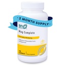 Klaire Labs SFI Health Mag Complete - Magnesium Complex Supplement - with Bio available Magnesium Succinate, Taurinate, Malate & Citrate - Support A Healthy Heart, Energy & Nerves (120 Capsules)
