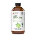 Lever Complete Liquid 8 oz - Biologische Lever Reiniging Detox Formule, Herbal Ondersteuning voor hoge enzymen met melk Thistle Dandelion Chanca Piedra, Easy Absorbing Natural Tinctuur USA Made Family Crafted