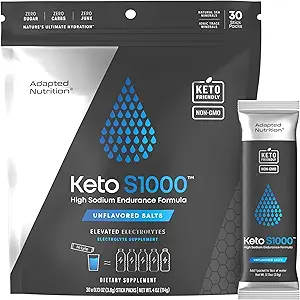 Keto S1000 Electrolyte Powder Packets 