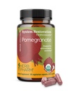 Herb Pharm USDA Organische Granaatappelcapsules voor ondersteuning van de gezondheid van het hart