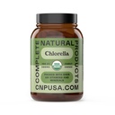 Complete Natural Products Biologische Chlorella Capsules, 500mg, 100ct, Pure Green Algen Superfood, Detox & Immune Support, Vitamine B12 & Chlorofyl Rich, Plant Based, Vegan, Non-GMO