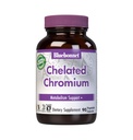 Bluebonnet Voeding Gecheld Chroom, Voedingsondersteuning*, Niet-GMO, Veganistisch, Kosher Gecertificeerd, Glutenvrij, Soy-Free, Dairy-Free, Albion chelated Mineral, 90 plantaardige capsules, 90 porties