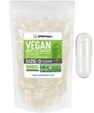 XPRS Nutra Maat 0 Lege Capsules - 1000 Tel helder Lege Vegan Capsules - Vegetarische Pillen - DIY plantaardige Capsules vullen - Veggie pilscaps voor Do-It-Yourself Supplementen