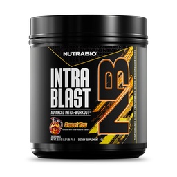 NutraBio Intra Blast Bcaa Powder Amino Acid Supplement, Electrolyte & Hydration Blend, Intra, Pre Workout & Muscle Recovery, 20g Eaa Amino Acids Powder, 5g Glutamine- Zoete Thee, 30 Serveren