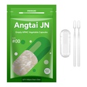 Vegan Capsules Maat 00 Lege plant op basis van helder (100 aantal) Glutenvrij, niet-GMO, Halal Certified Pill Caps vullen Kit met 2 Lepels voor vegetarisch DIY uw eigen supplementen