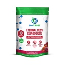 BioTrust Eternal Reds, Red Superfoods Powder, Ondersteuning voor de gezondheid van het hart en Circulatie, Energie, Uithoudingsvermogen, Geen Toegevoegde Suiker of Cafeïne, Natuurlijk Gearomatiseerd en Gezoet, Berry smaak (30 Serven)