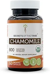 Geheimen van de stam kamille USDA Biologische Capsules 