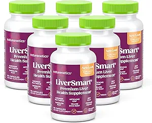 LiverSmart - Leverreiniging en reparatie Formule met Europese melkdistel, Silymarin, Artichoke, Dandelion, gele dock wortel, bietenwortel - supplement op hulp, vernieuwing en ondersteuning van levergezondheid (6)