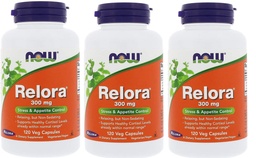 Nu Foods Relora 300 mg, Veg-capsules, 120-Count (verpakking van 3)