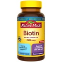 Nature Made Biotin 2500 mcg Extra Strength, Biotin Supplements Support Healthy Hair Skin & Nails, 150 Softgels, 150 Day Supply
