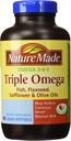 Nature Made Triple Omega 3 6 9 - Vis, Vlaszaad, Saffloer & Olijfolie - 180 Softgels