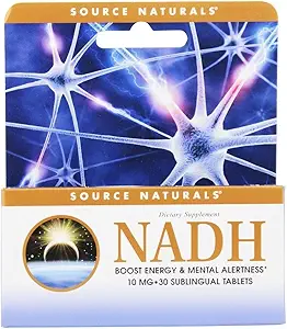 Bron Naturals NADH 10mg, Boost Energy and Mental Alertness*, 10mg - 30 Pepermunt Lozen