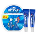 Abreva 10 Percent Docosanol Cold Sore Treatment, Treats Your Fever Blister in 2.5 Days - 0.07 oz Tube x 2