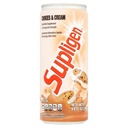 Supligen Cookies and Cream Liquid Meal Supplement, 9,87 oz (pakket van 12) 