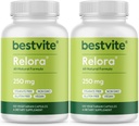 BESTVITE Filler-Free Relora 250mg (240 Vegetarische Capsules) (120 x 2) 