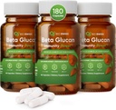 Bio Swiss Beta Glucan Immunity Power - 1,3D-1,6D Glucan with Vitamin D - Immune Support Supplement for Enhanced Defense and Wellness - Vegan, Gluten-Free (180 Capsules)