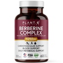 Berberine Supplement - 10xHoger Absorptie Berberine HCI Complex with Bitter Lemon & Banaba Leaf - Cholesterol & Metabolic Klinisch Onderzoek - 60 Capsules Non-GMO