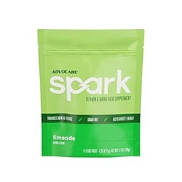 Advocare Spark - Energy Drink Mix - Vitamin & Amino Acid Supplement - Ondersteunt Energie & Focus* - Draagbare Immuun Ondersteuning* - Sugar-Free - Limeade, 14 Stick Packs (3,5 oz)