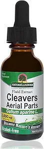 Nature's Antwoord Alcoholvrije Clears Herb, 1-Fluid Ounce Ondersteunt het algemene welzijn