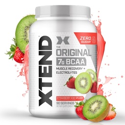 Xtend XTEND Original BCAA Powder 7g BCAA and 2.5g L-Glutamine, Sugar Free Post Workout Muscle Recovery Drink met Aminozuren voor mannen en vrouwen, 90 porties
