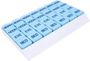 Apex Large 7 Day Weekly Pill Organizer - Weekly Pill Organizer, 4 Times a Day, Easy-Open, Organize Medication or Vitamins