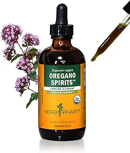 Herb Pharm Oregano Geesten Extract en essentiële olie Blend voor Immune Ondersteuning* - 4 Ounce